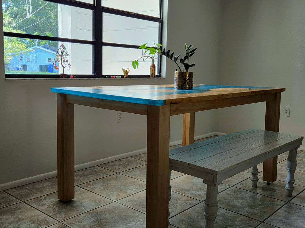 Epoxy Dining Table