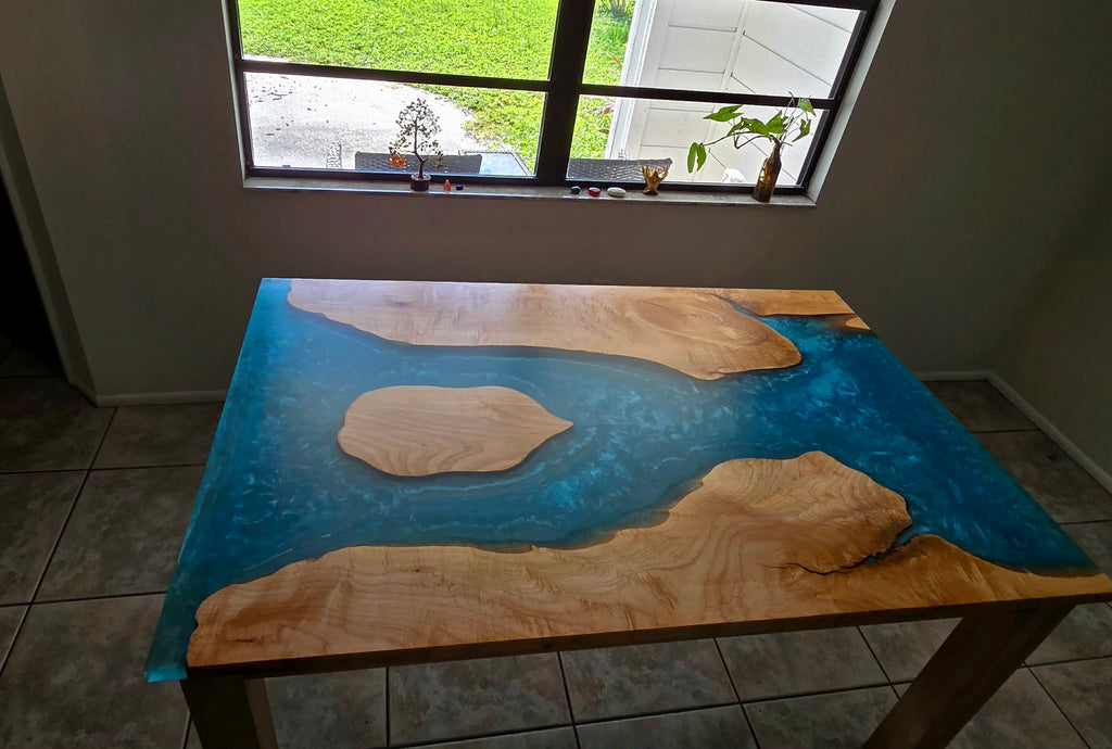 Epoxy Dining Table