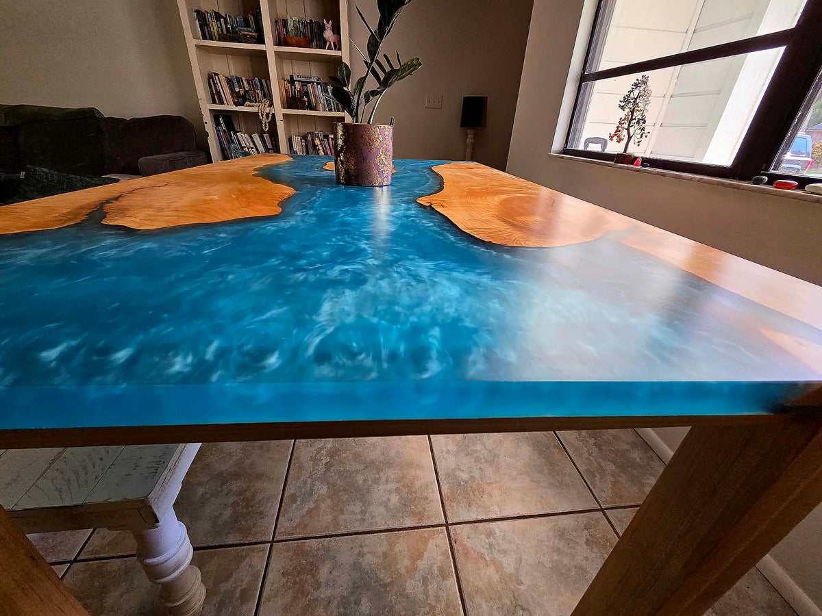 Epoxy Dining Table