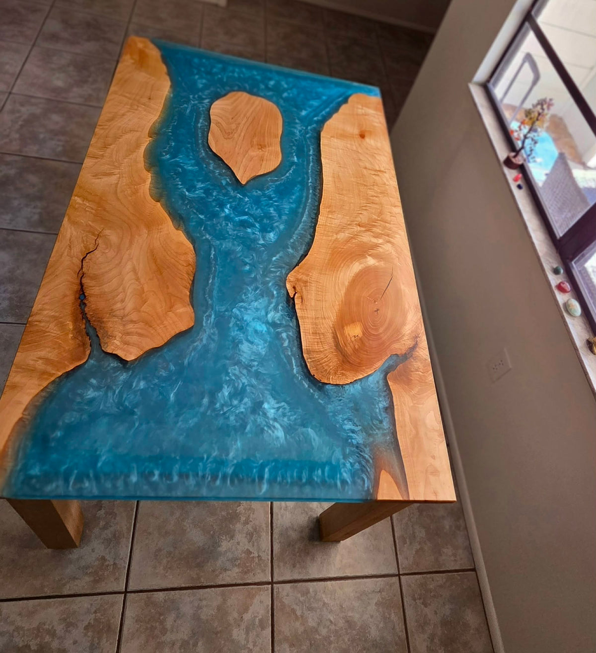 Epoxy Dining Table