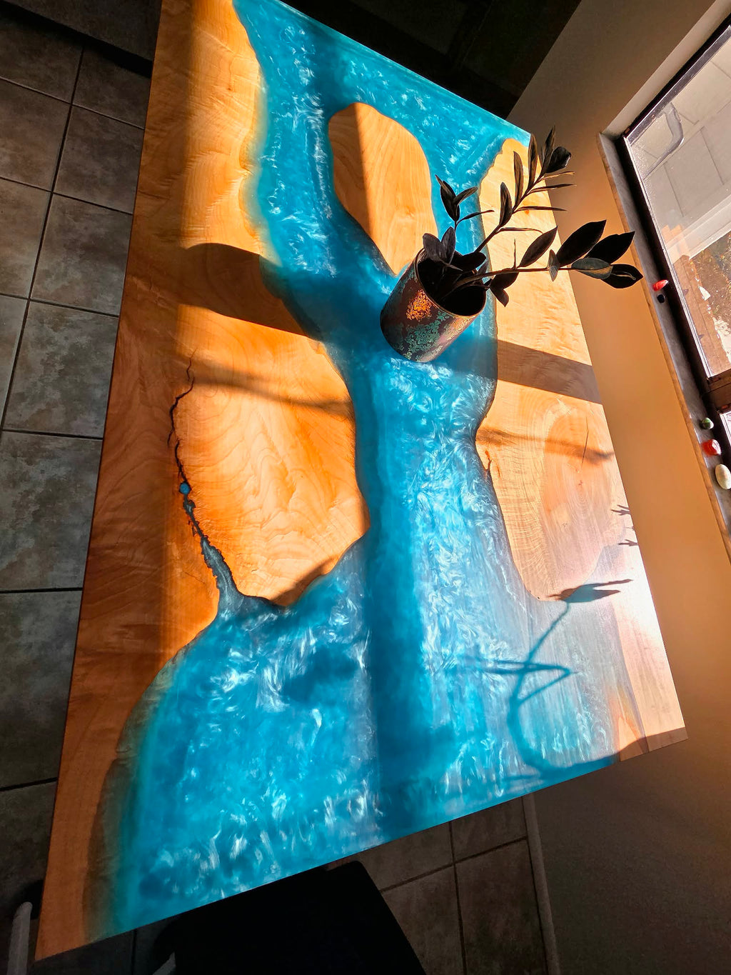 Epoxy Dining Table