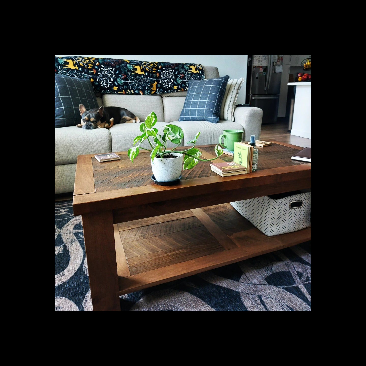 Alder Barnwood Coffee Table