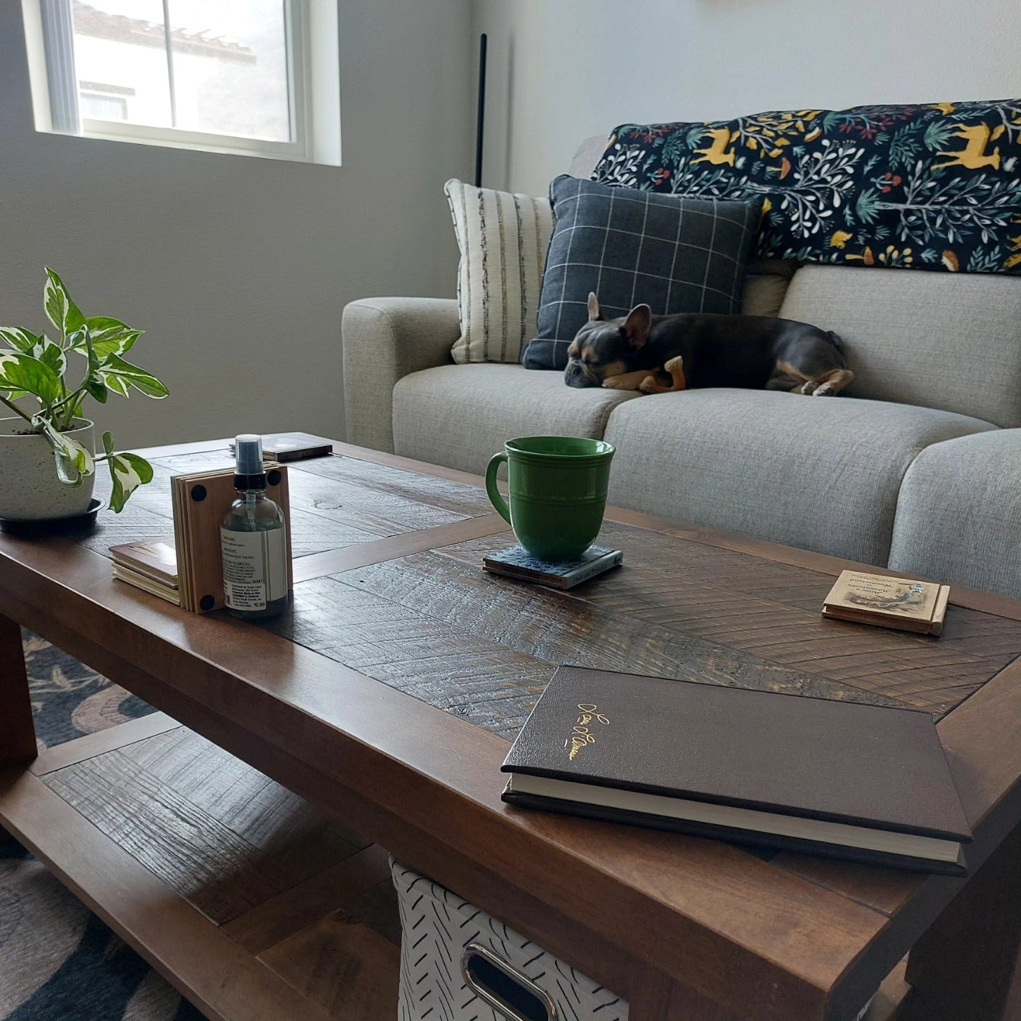 Alder Barnwood Coffee Table
