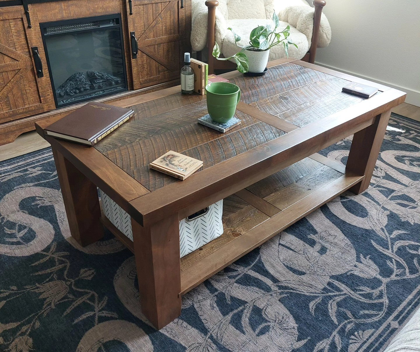 Alder Barnwood Coffee Table