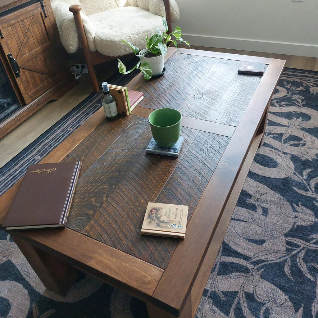 Alder Barnwood Coffee Table