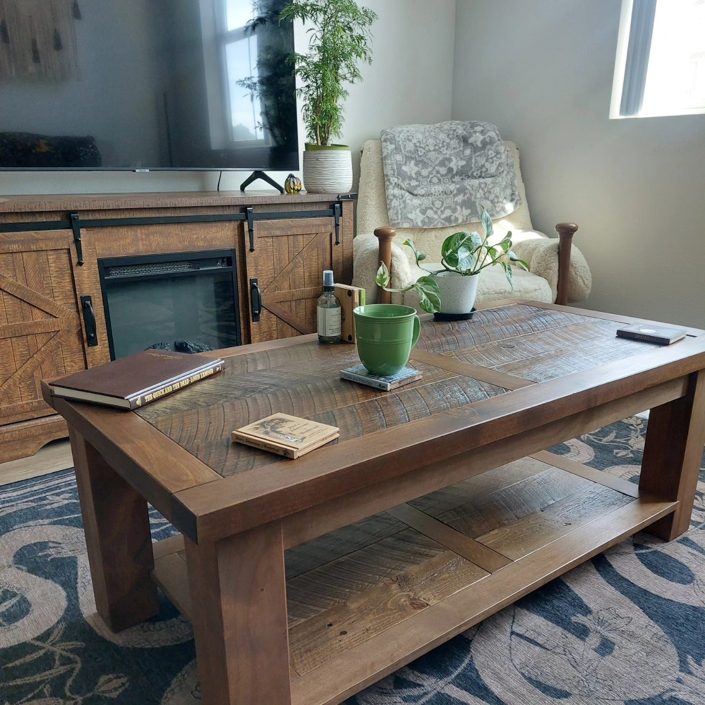 Alder Barnwood Coffee Table