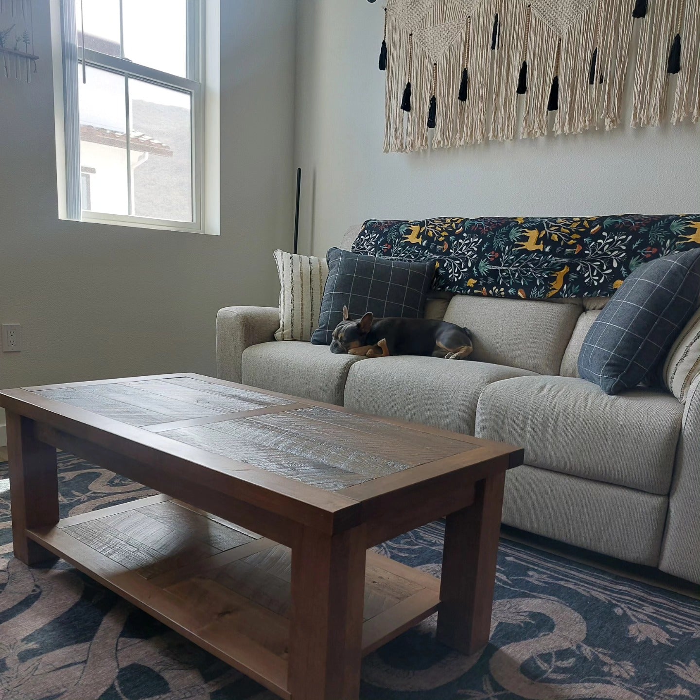 Alder Barnwood Coffee Table