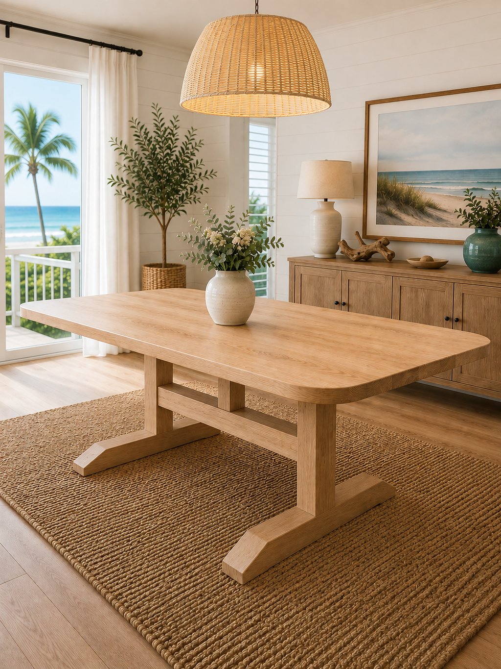 The Siesta Dining Table-Driftwood