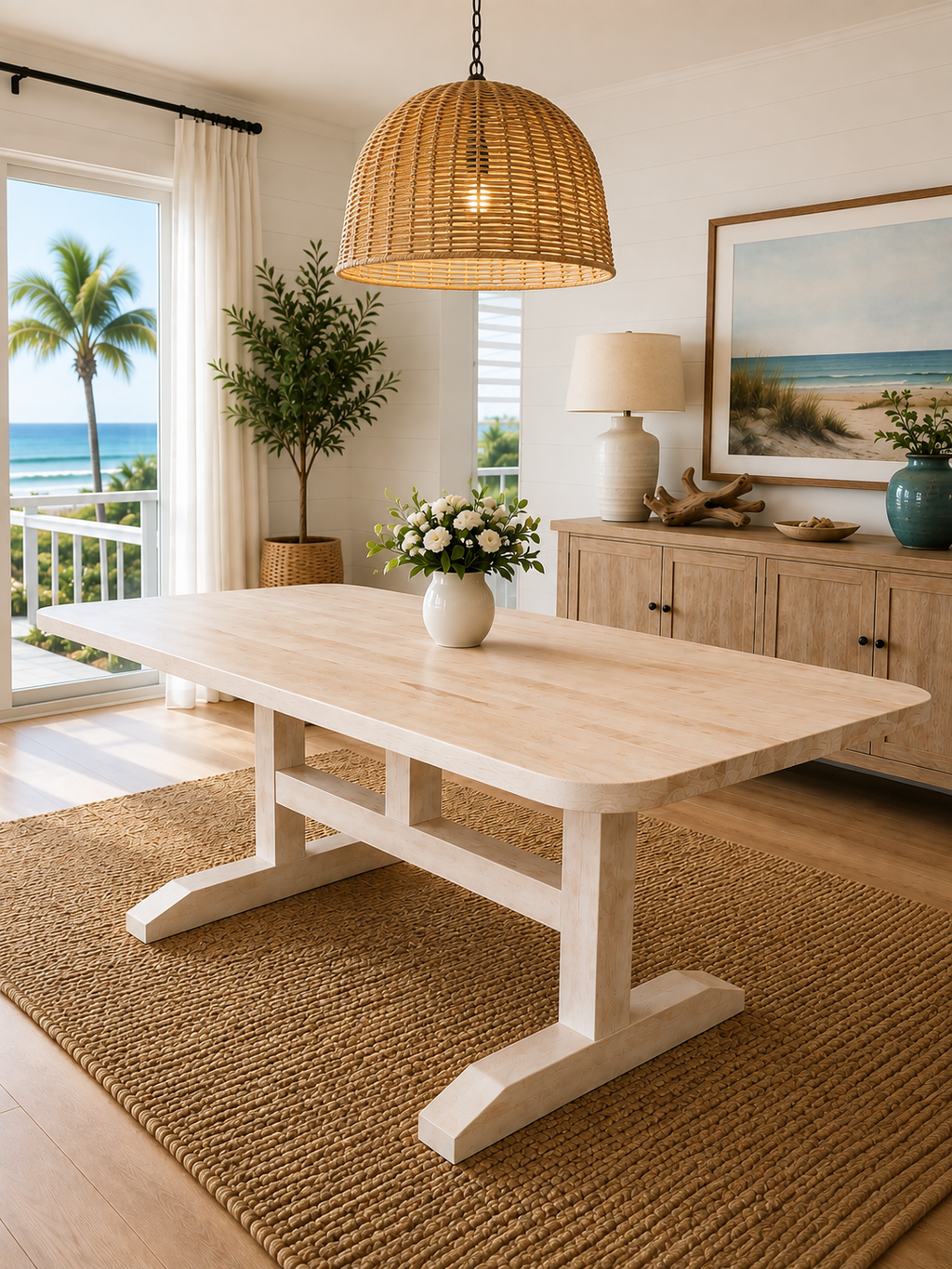 The Siesta Dining Table-Driftwood